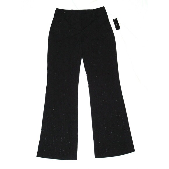 Iz Byer Pants - IZ BYER CALIFORNIA Show Stopper Dress Pants Stretch Sz 7 Metallic Pin Stripes